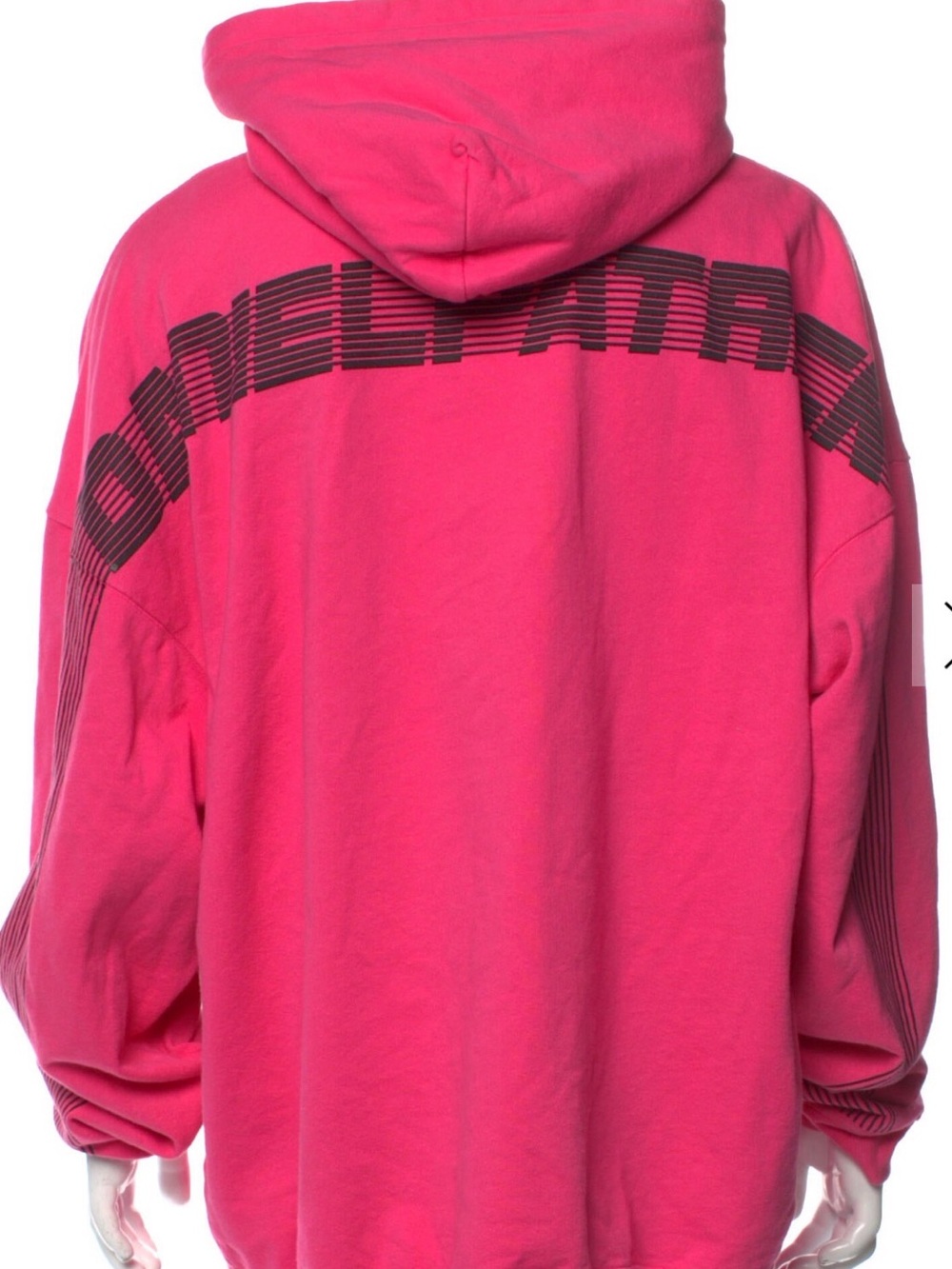Daniel Patrick Men's Vibrant Pink Graphic Hoodie Sweatshirt